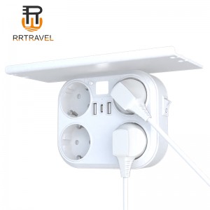 Nya produkter tysk standard väggplugg, induktionnatt ljus med bricka funktion, väggmonterad tysk standardplugg